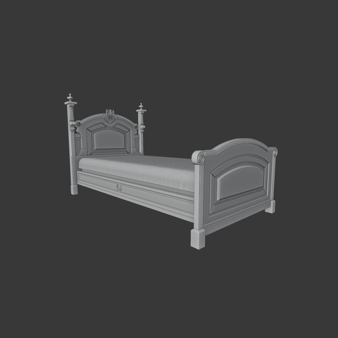 my vintage bed .png