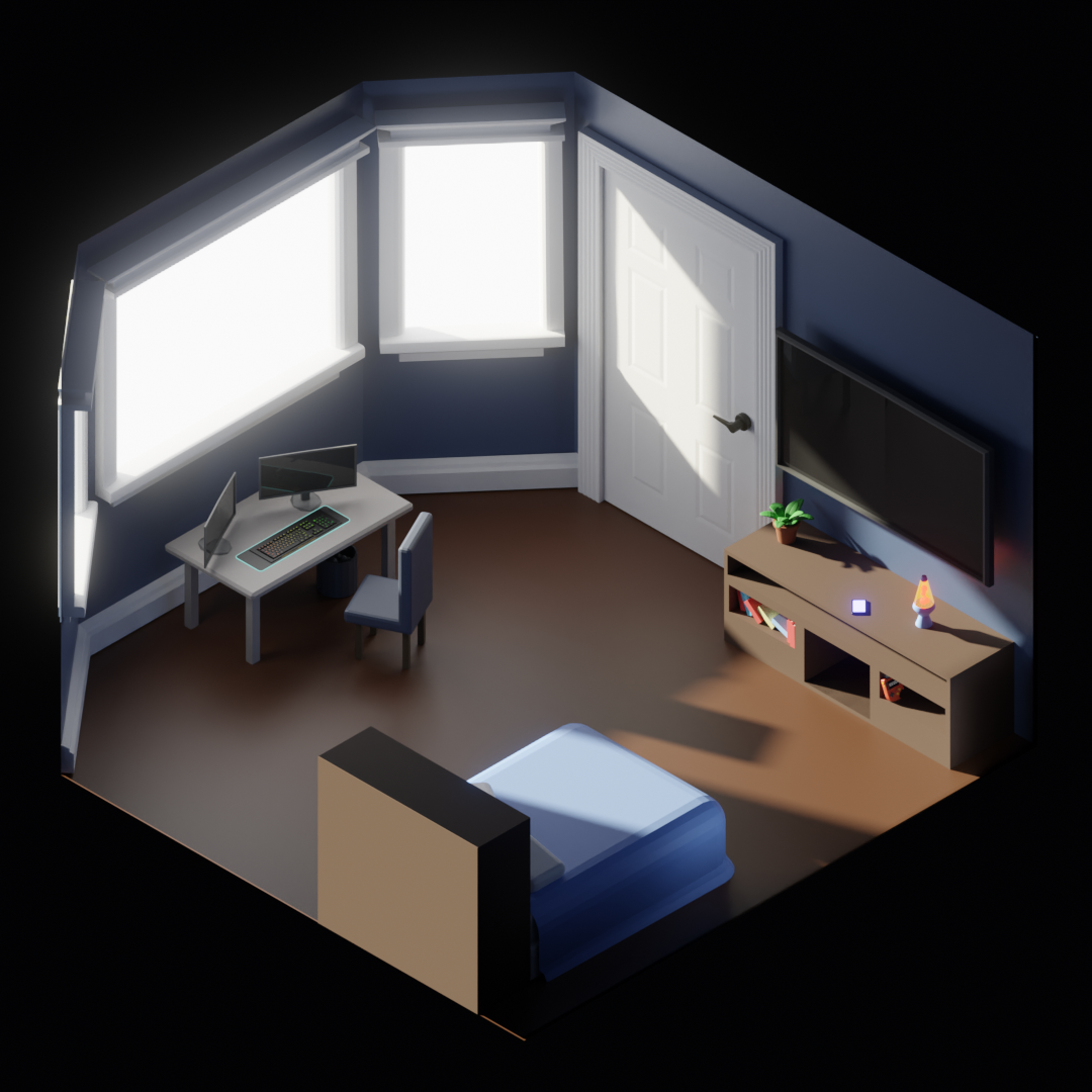 Low Poly Bedroom.png