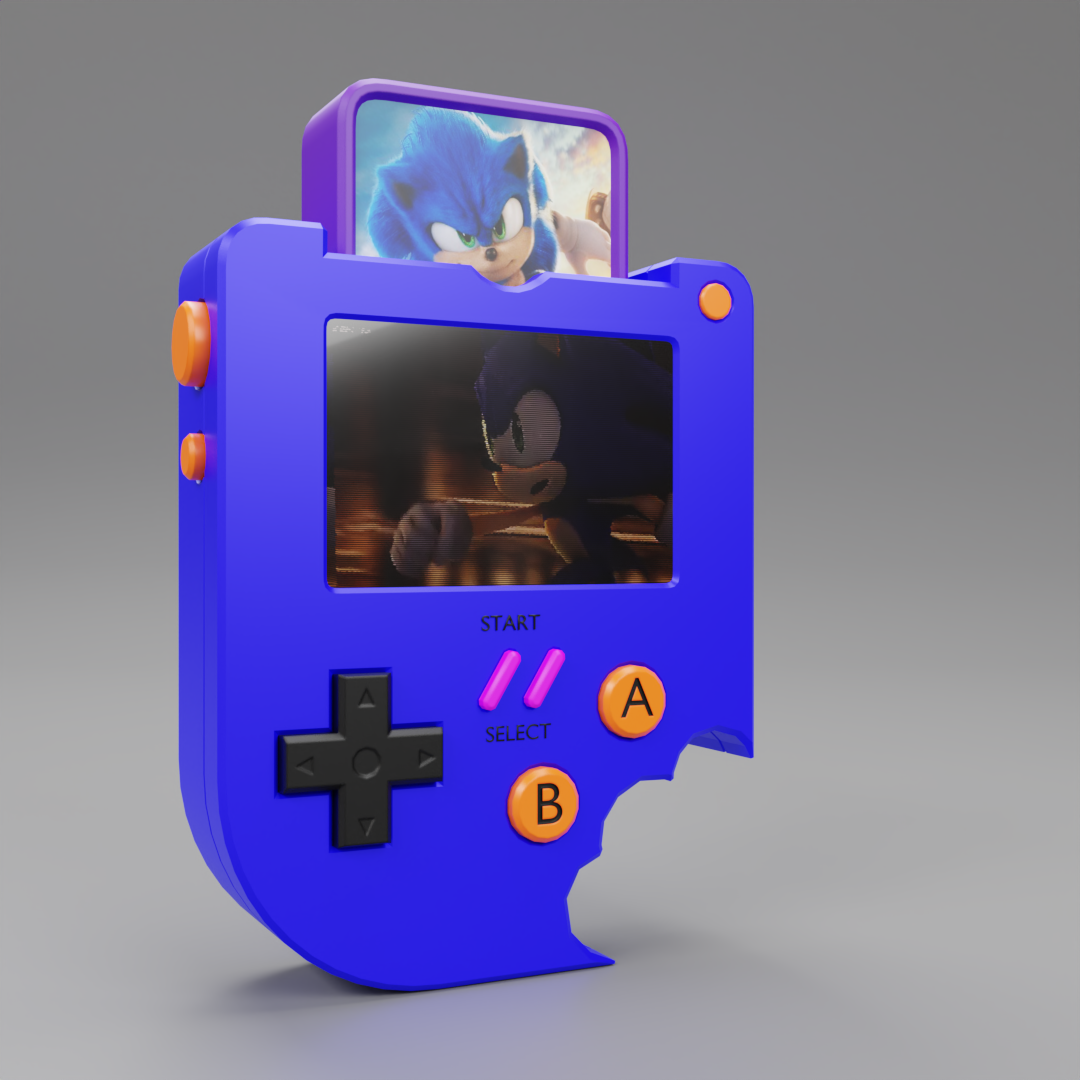 SONIC GAME CONSOLE. - CG Cookie
