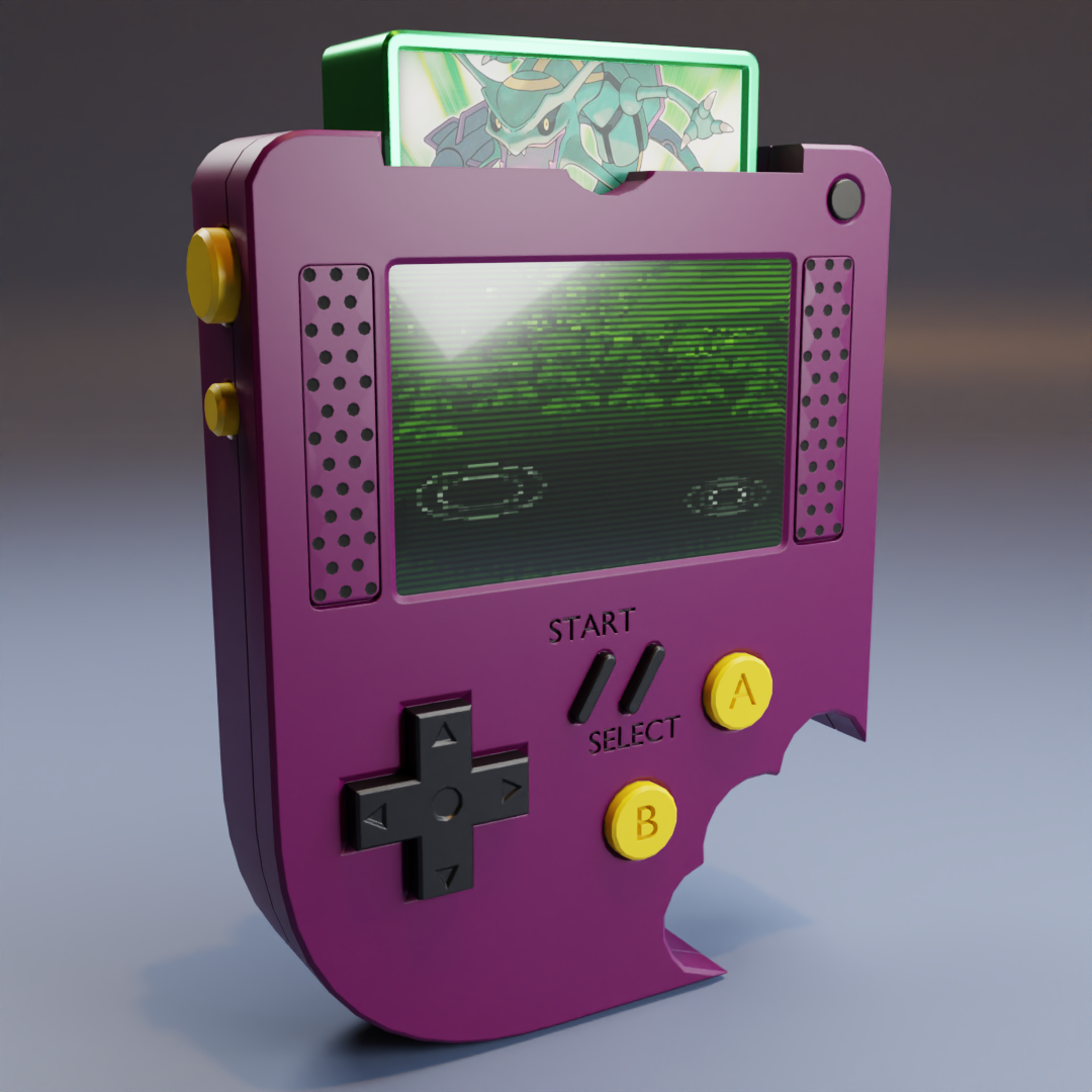 "Press start" render result - CG Cookie