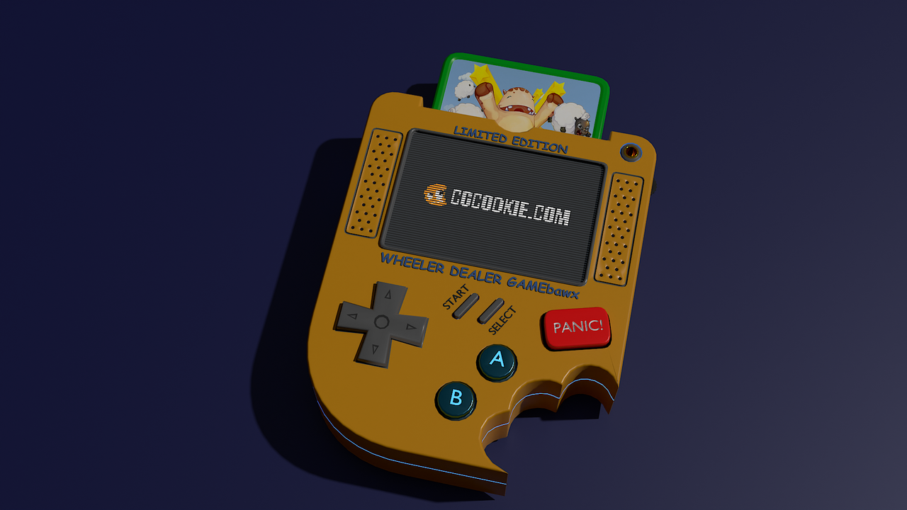 Another WIP of GameBoy Lesson - CG Cookie