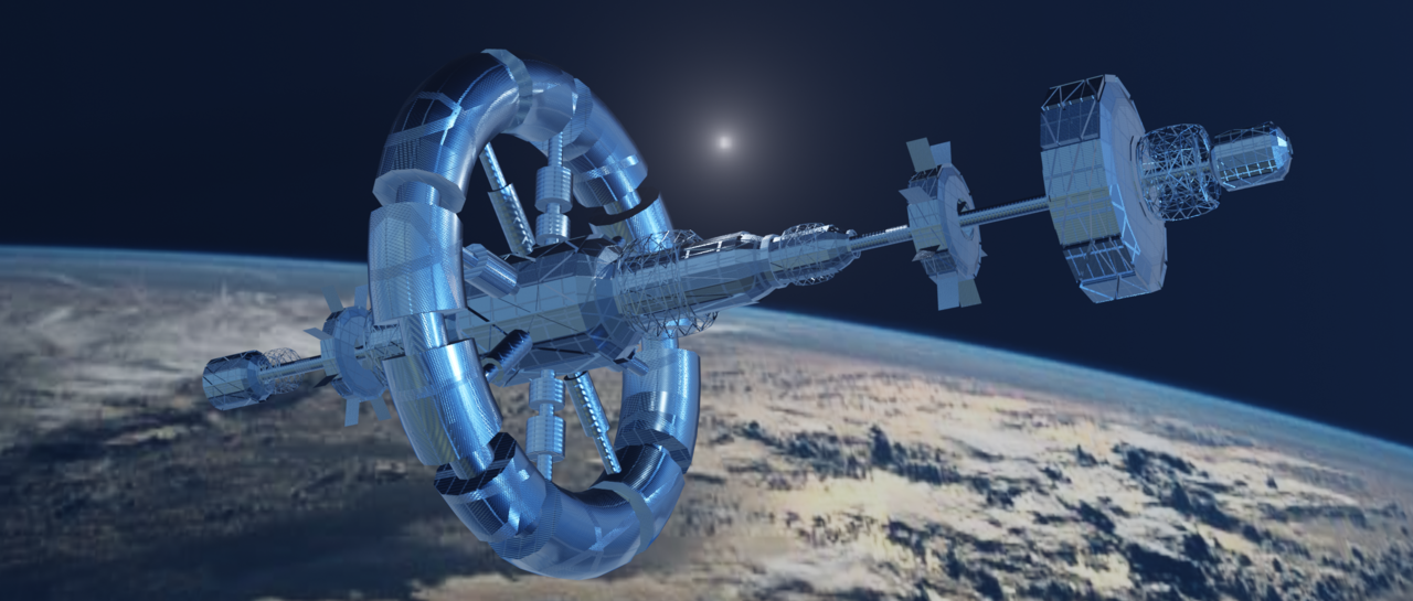 SPACE STATION - CG Cookie
