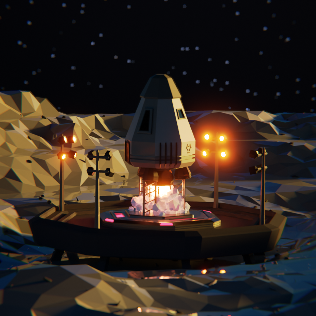 Rocket ignition - CG Cookie