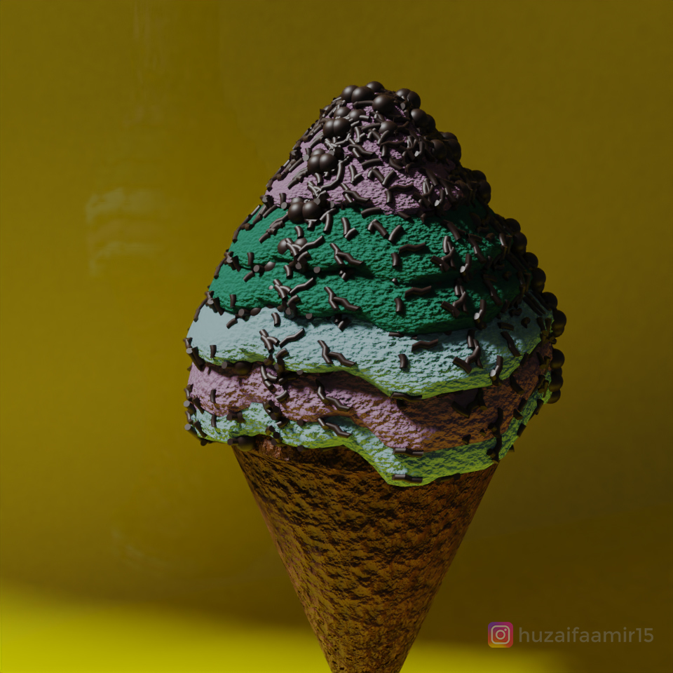 ice cream - CG Cookie
