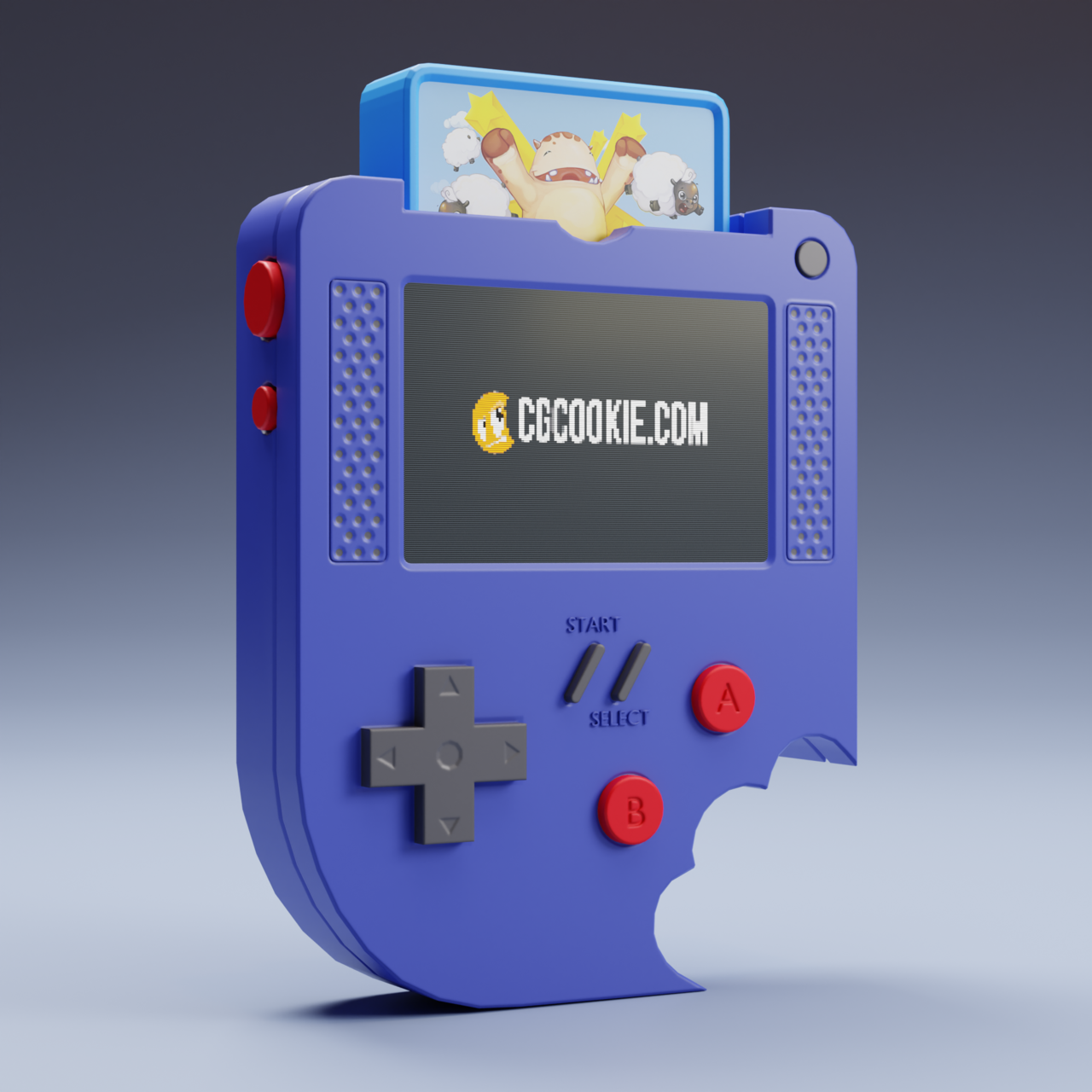 I finished the press start free course - CG Cookie