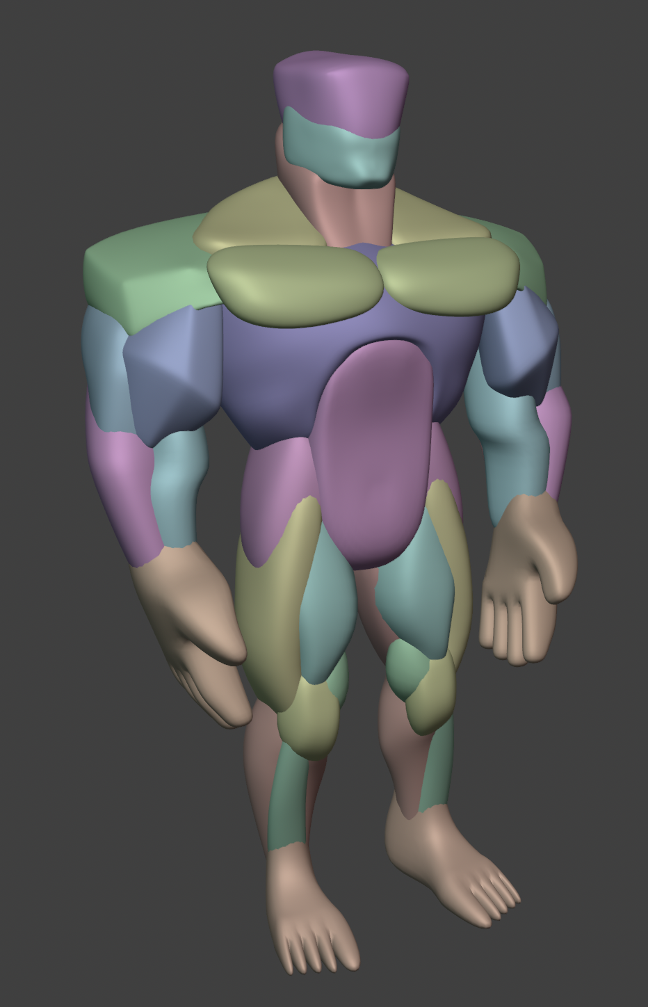 Character Block Out CG Cookie