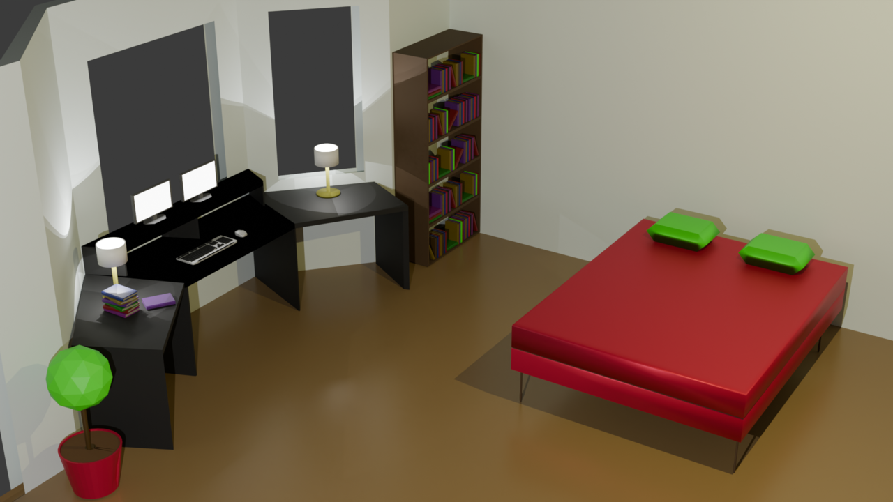Room Scene Project - CG Cookie