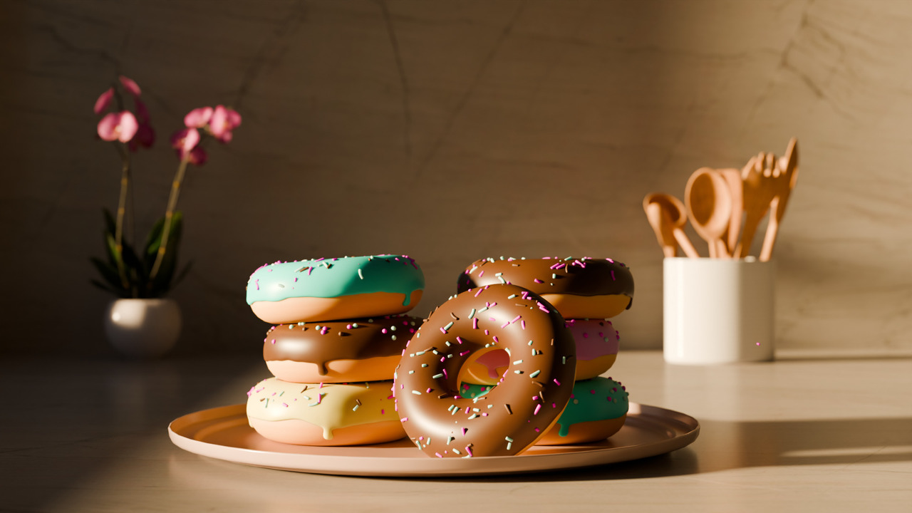 First blender project - CG Cookie