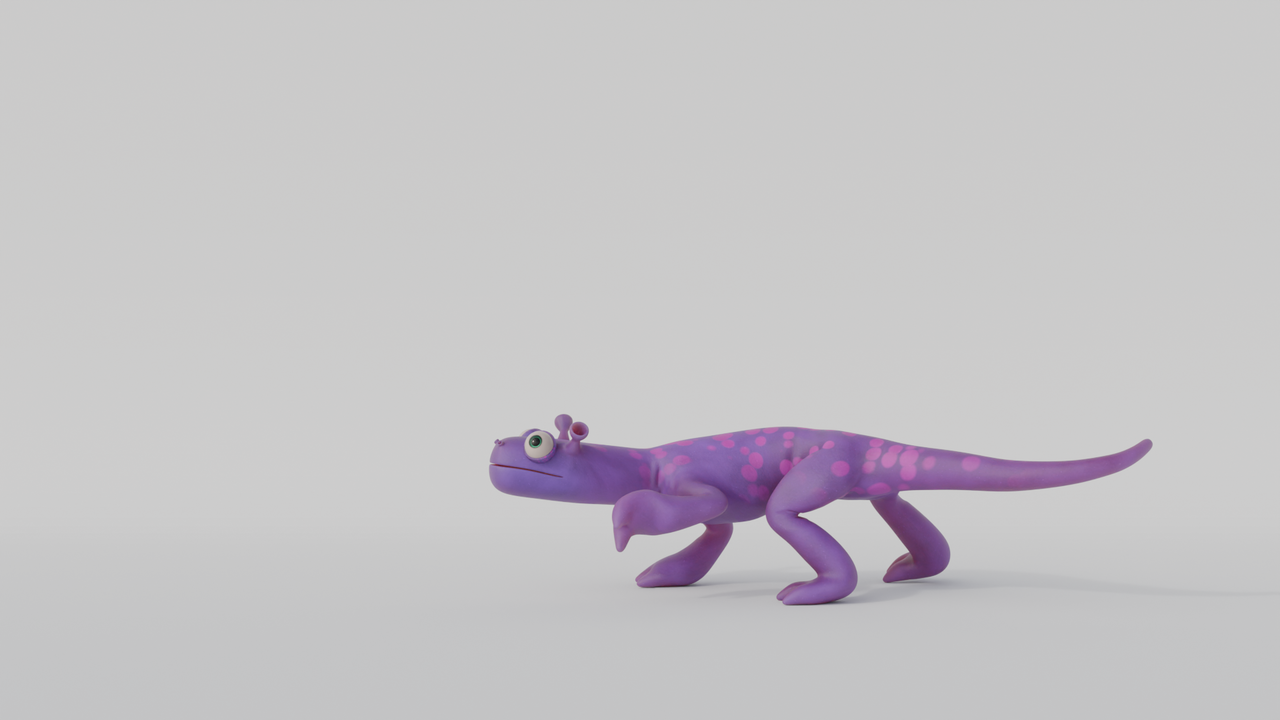 A creature named Pajamas - CG Cookie