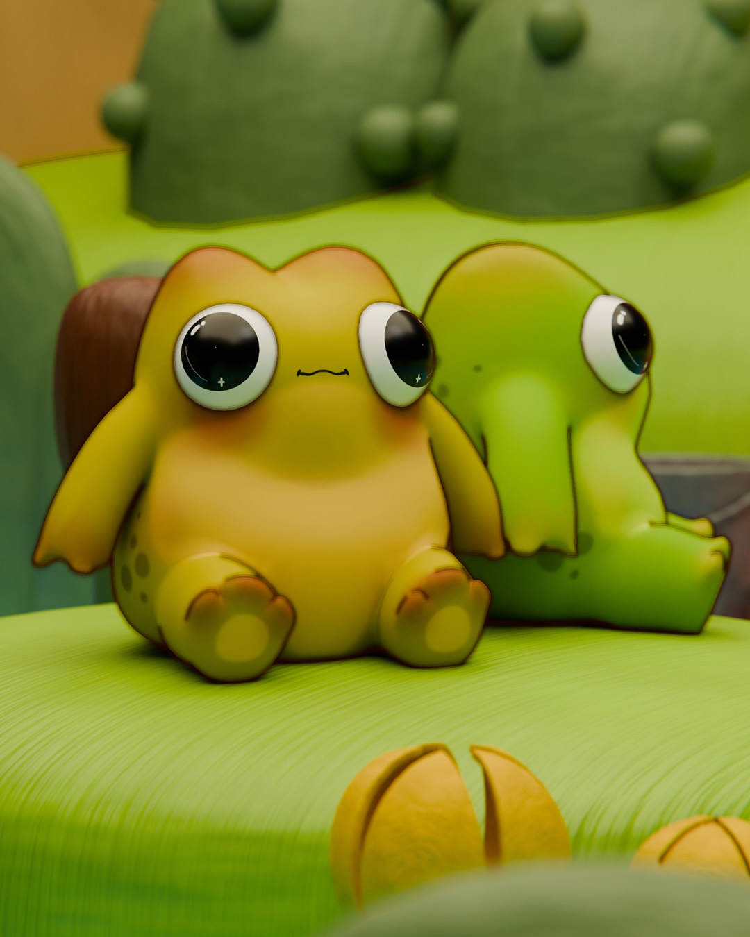 Frog Village - CG Cookie