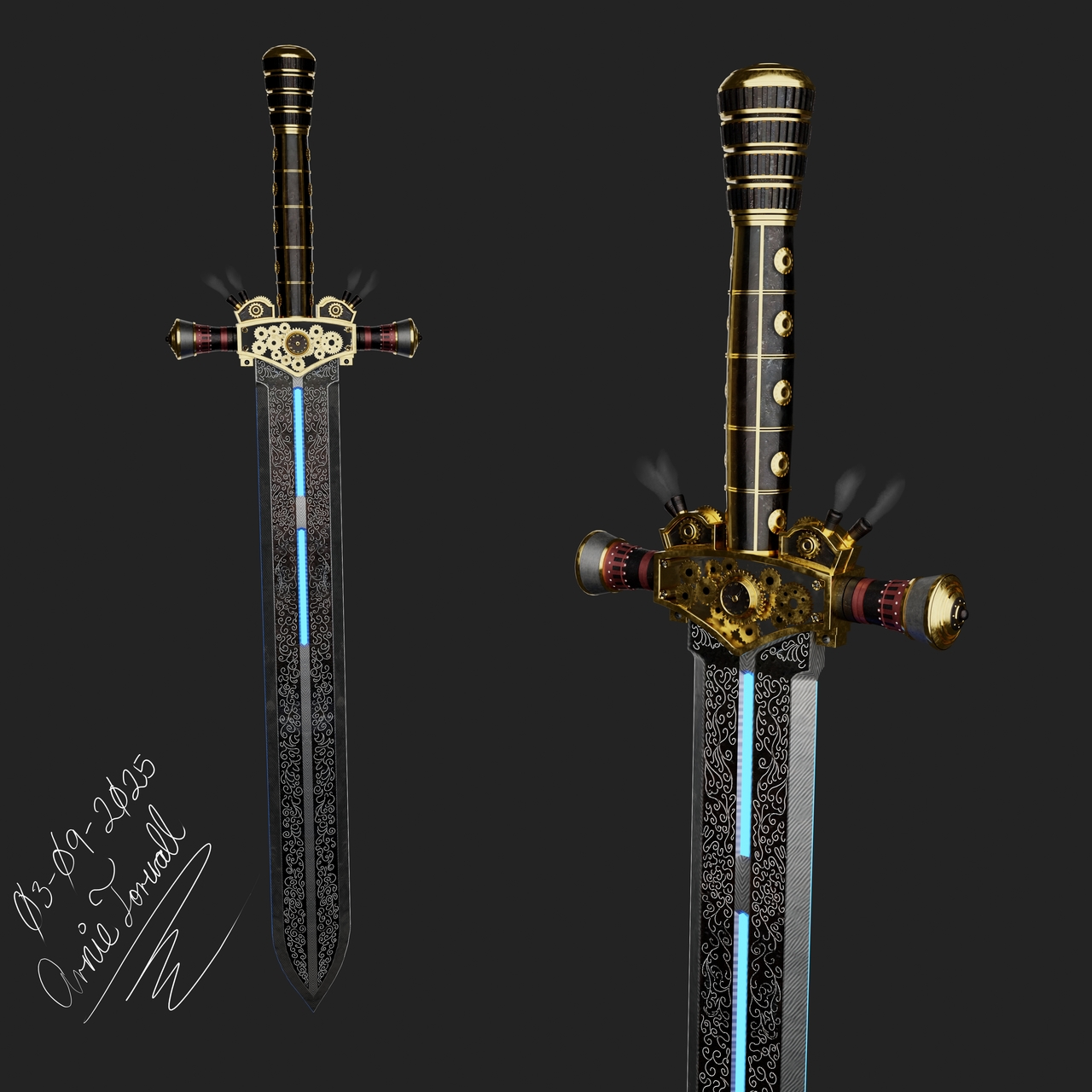Automaton Sword - CG Cookie