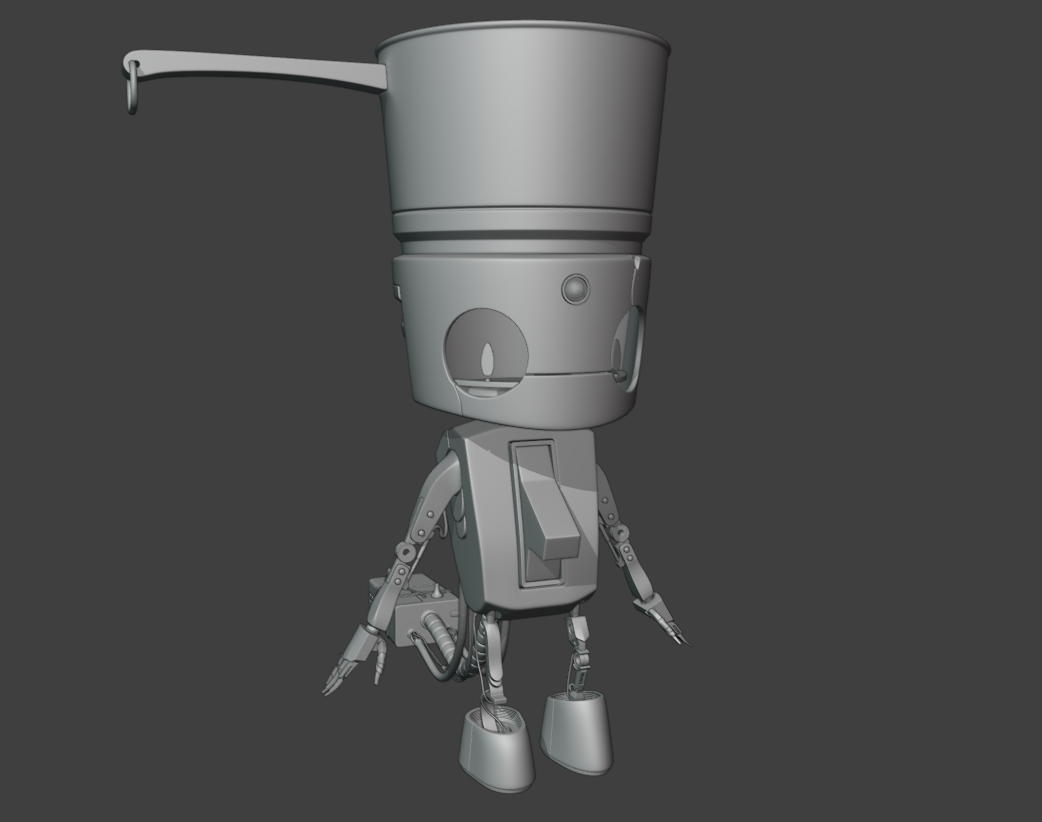 Robot Fella - CG Cookie