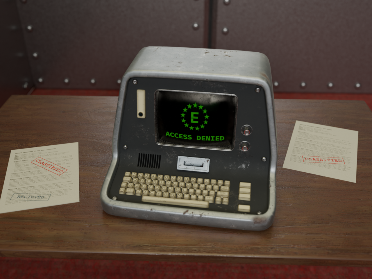Fallout Terminal - CG Cookie